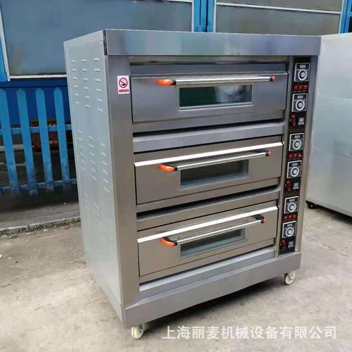 機械版三層六盤層式烤箱 商用電熱食品烘爐的高效烘焙解決方案